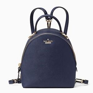 NEW Kate Spade Cameron Street Binx Crossbody Backpack Navy preppy luxury